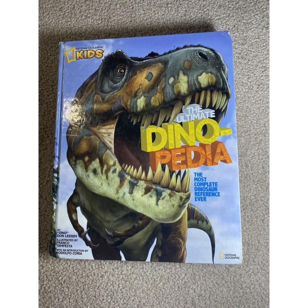 National Geographic Kids Ultimate Dinopedia 2010 Don Lessem Hardcover